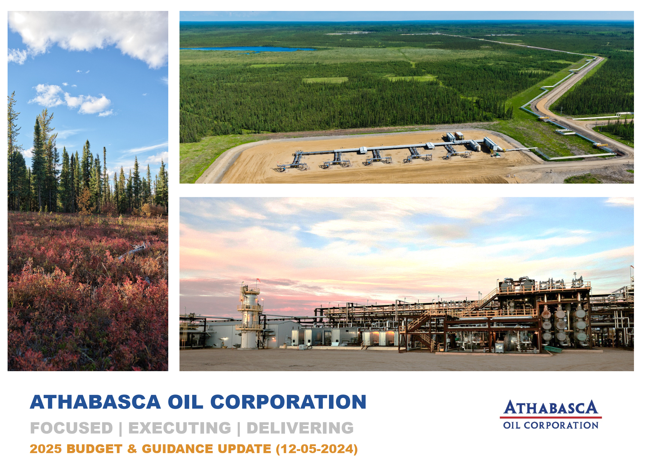 Athabasca Oil Corporation - Corporate Update